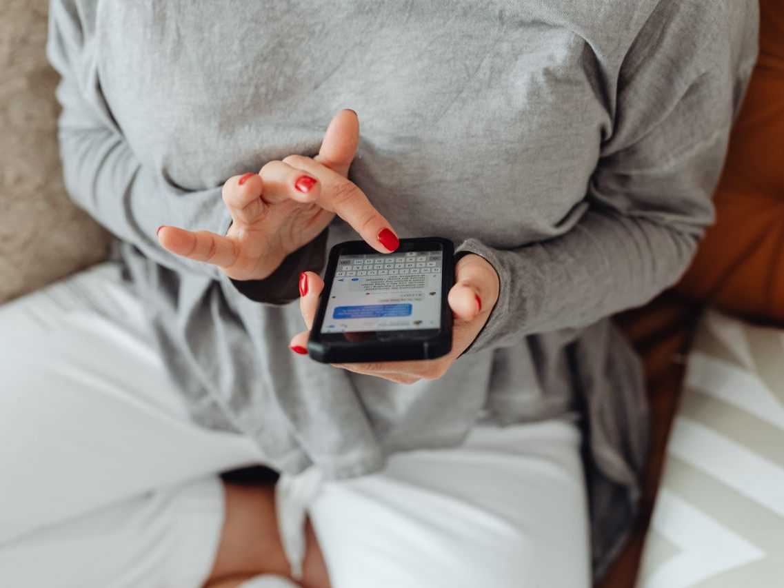 Customer using mobile digital payment services